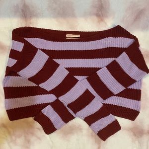 Urban outfitters cropped knit sweater